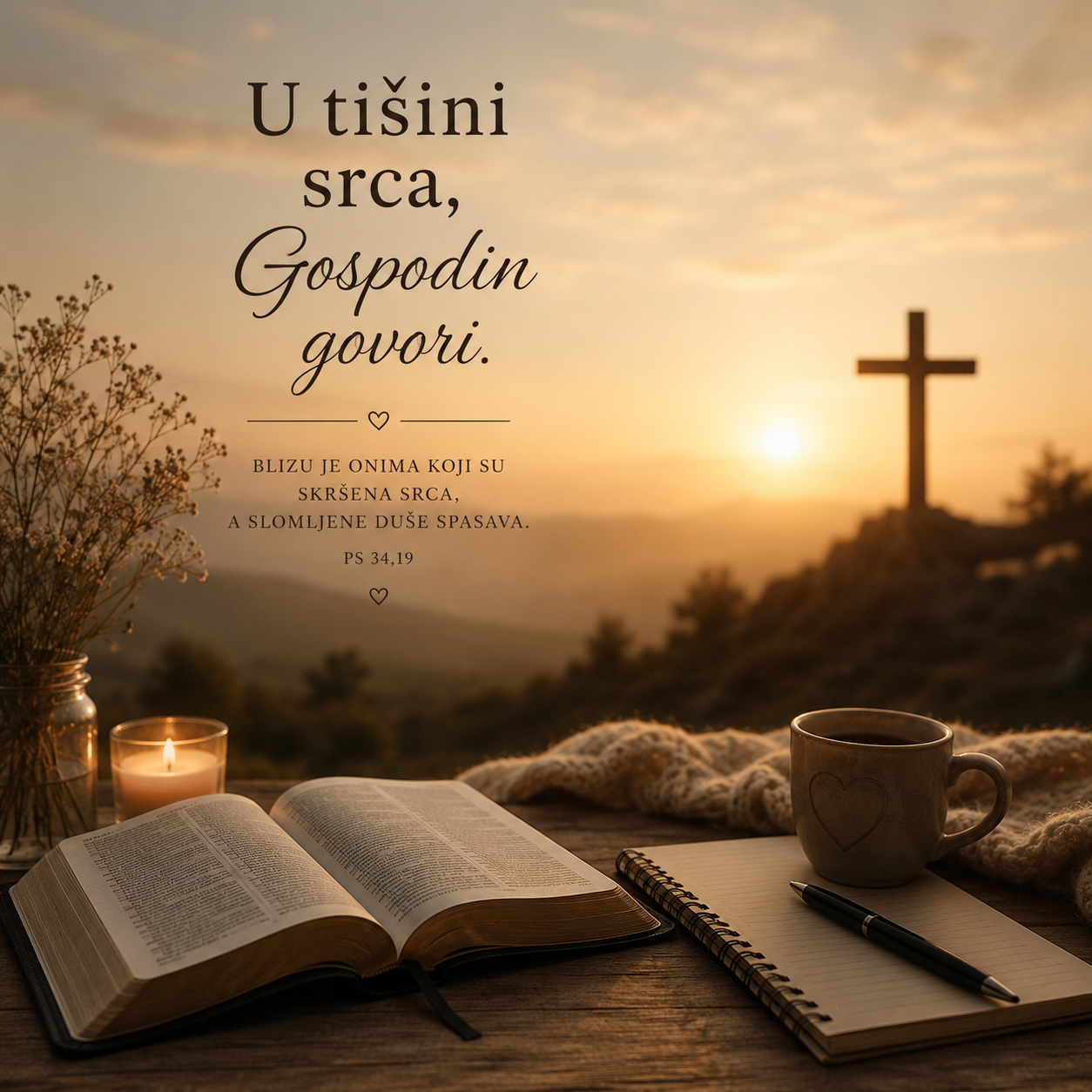 Za one koji traže sebe, potražite Boga, jer on je najbolji prijatelk.Umro je na križu da bi mi živjeli